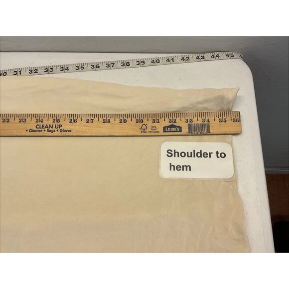 Akris Womens Sleeveless Ivory Shift Dress Size 8 Designer Neutral‎ Layer career - Picture 9 of 11